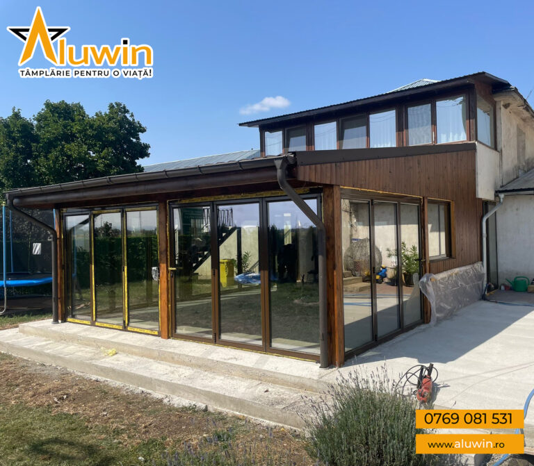 Tâmplărie armonică din aluminiu