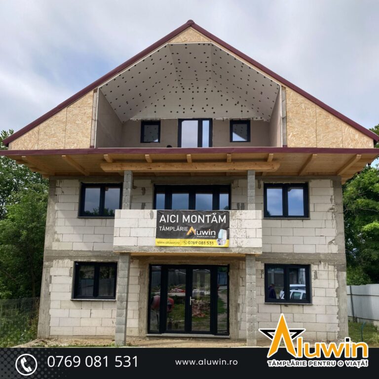 Toată tâmplăria pentru exteriorul casei tale, de la Aluwin!